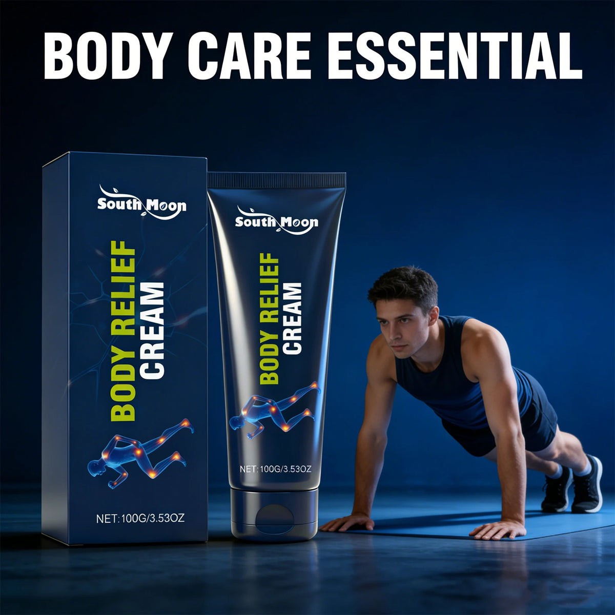 Body Relief Massage Cream for Joint and Muscle Comfort