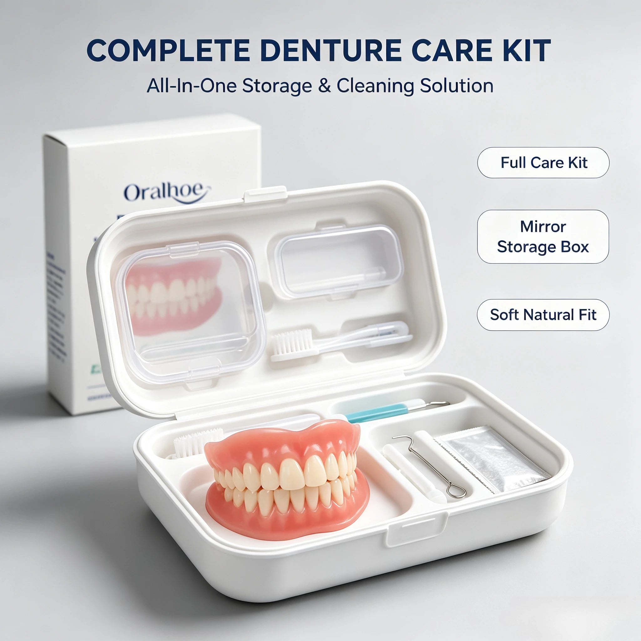Adjustable Cosmetic Dentures for a Natural Looking Smile - 2