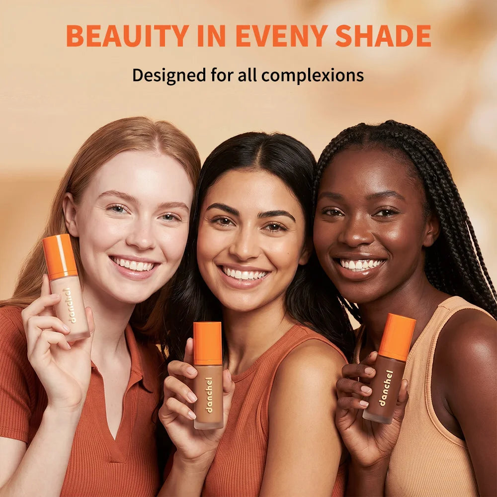 Liquid Foundation and Concealer for a Flawless Velvet Matte Finish