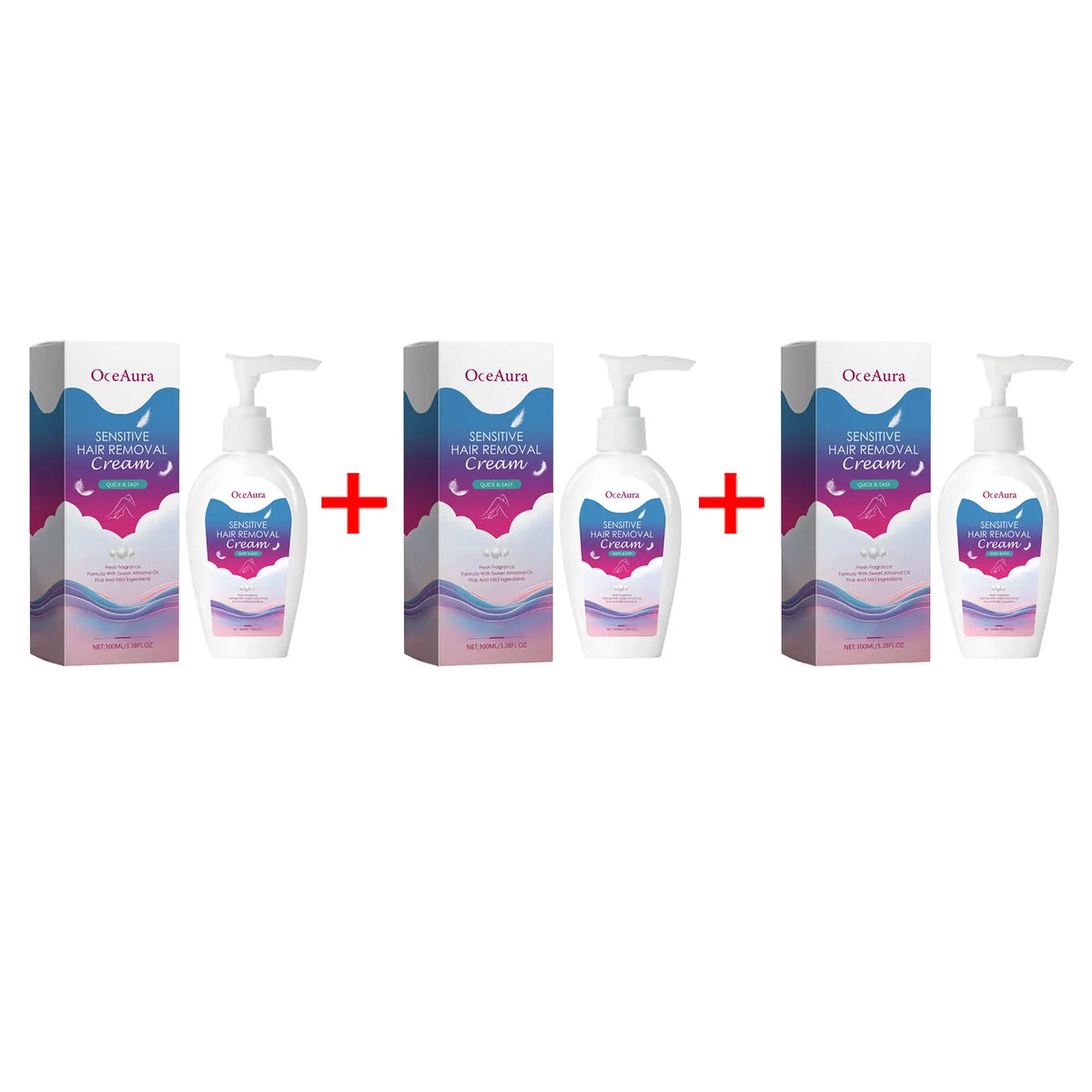 Hair Removal Cream Painless Skin Smoothing Depilatory Formula