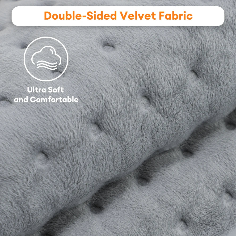 Electric Heating Pad with 9 Temperature Settings - 11