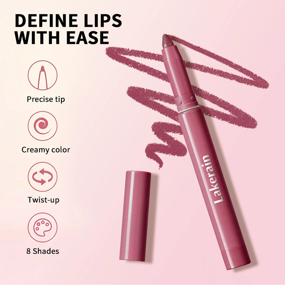 Stain Lip Liner Pencil Waterproof Matte Lip Contour