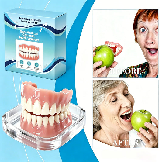Adjustable Silicone Denture Kit for Natural Comfort