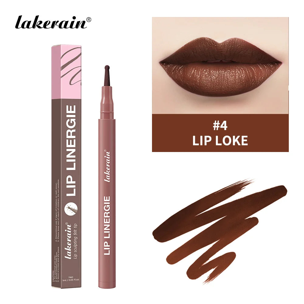 Lip Liner Pen with Precise Ballpoint Felt Tip - 50