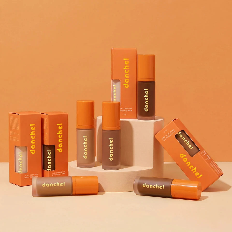 Liquid Foundation and Concealer for a Flawless Velvet Matte Finish - 18