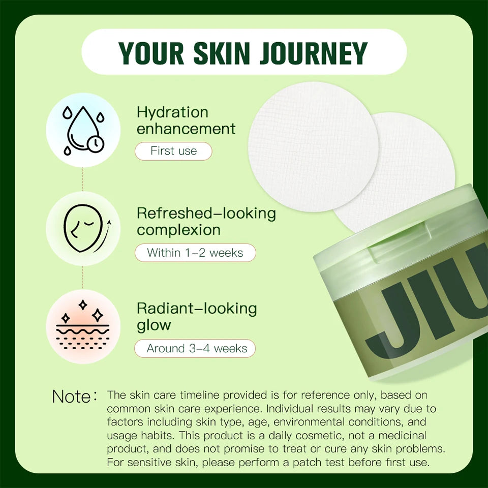 Toning and Brightening Face Pads for Radiant Skin