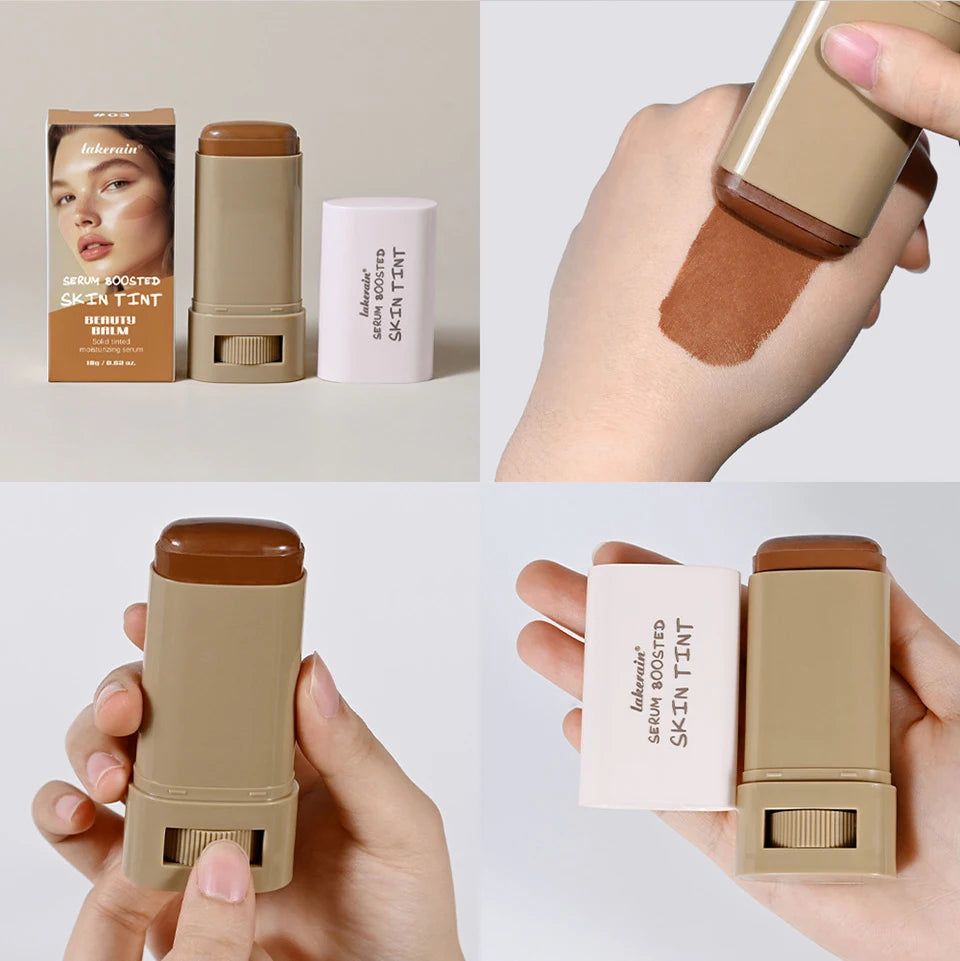 Foundation and Powder Makeup Set with Gift Bag