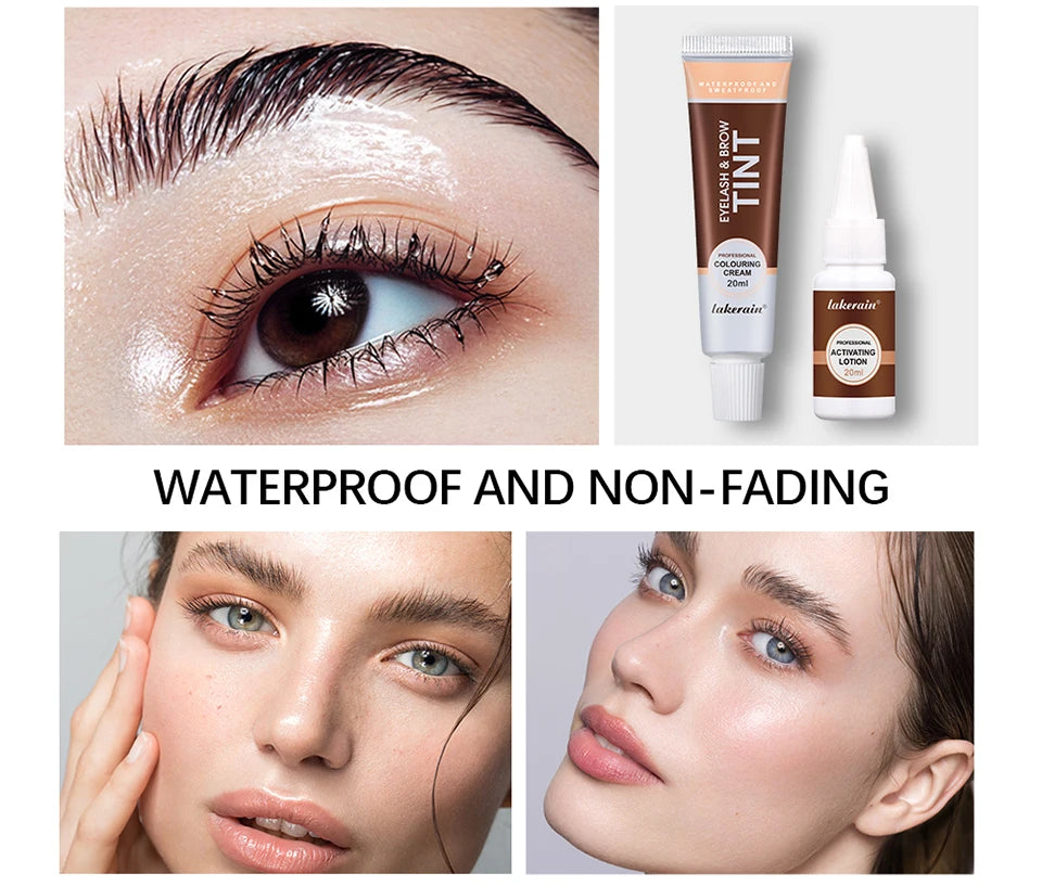Eyelash and Brow Tint Kit for Natural Looking Results