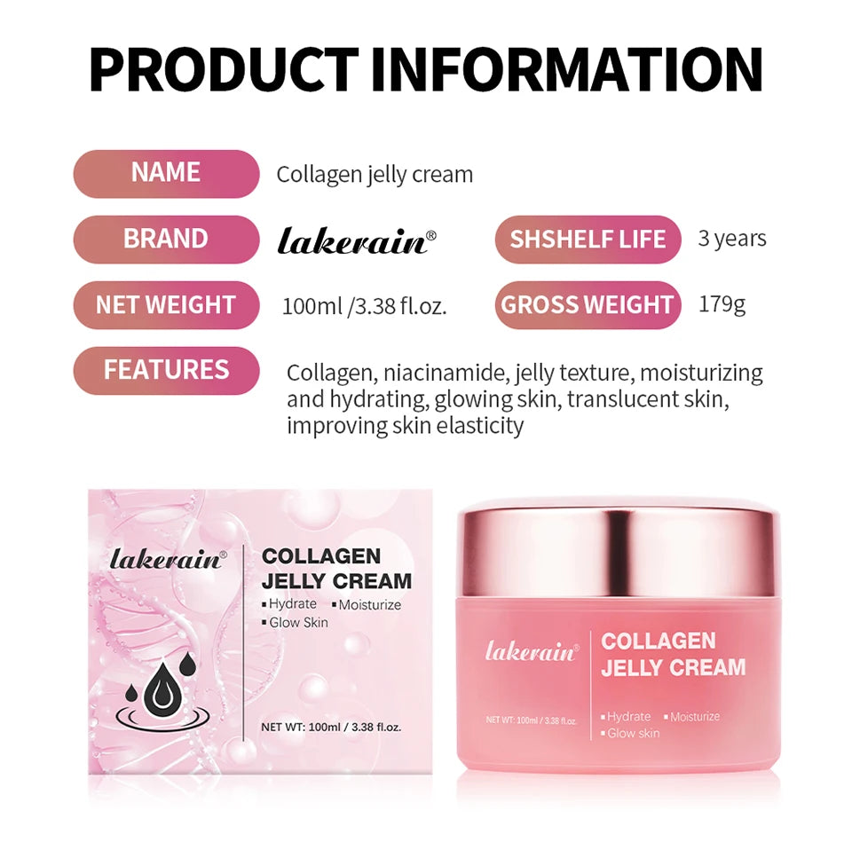 Collagen Jelly Face Cream for Deep Hydration