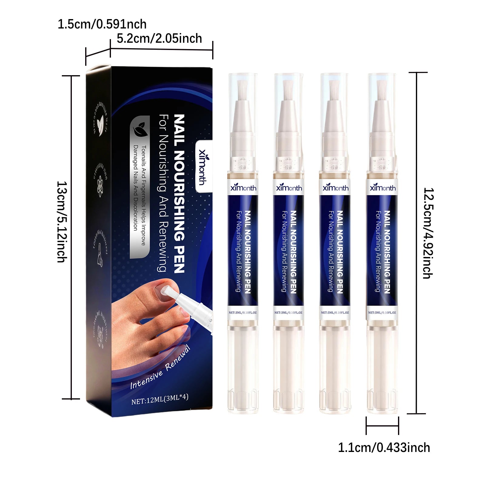 Nail Repair Nourishing Pen for Damaged Nails - 8