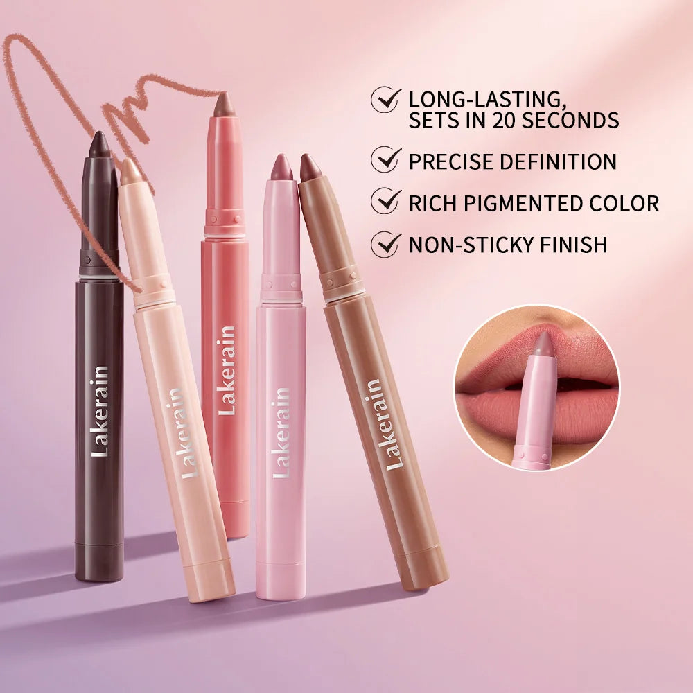 Stain Lip Liner Pencil Waterproof Matte Lip Contour