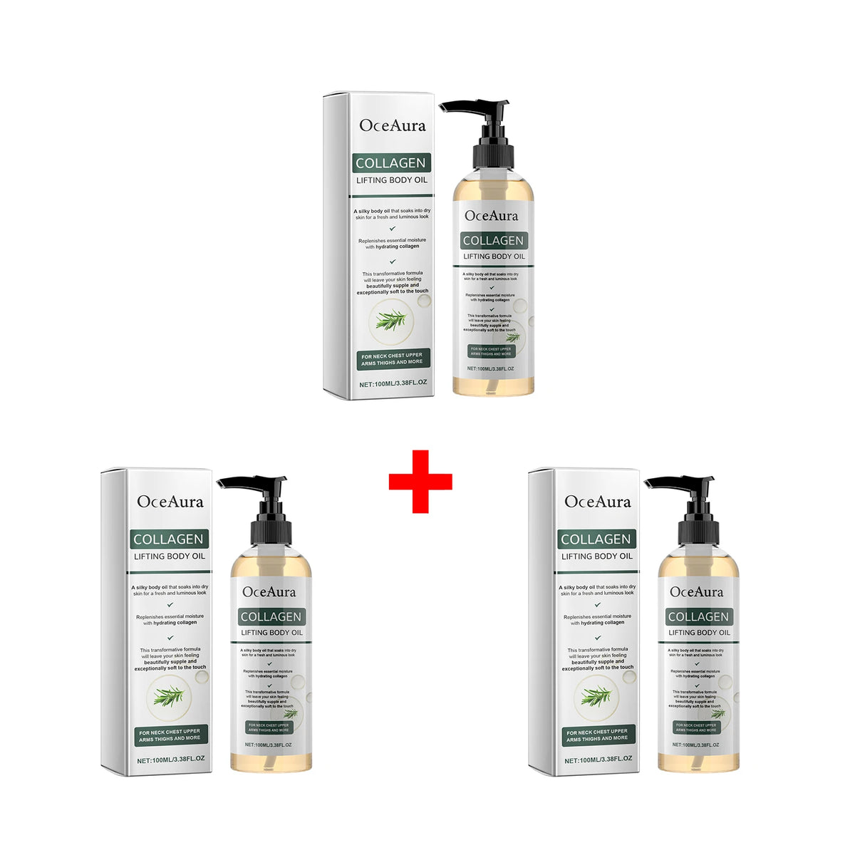 Collagen Body Firming Massage Oil for Smoother Skin