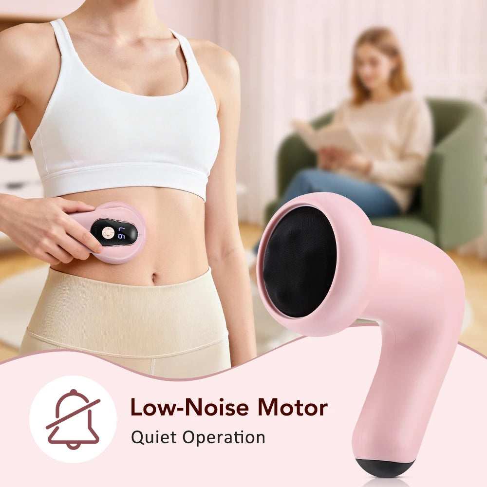Handheld Body Massager with Interchangeable Heads - 4
