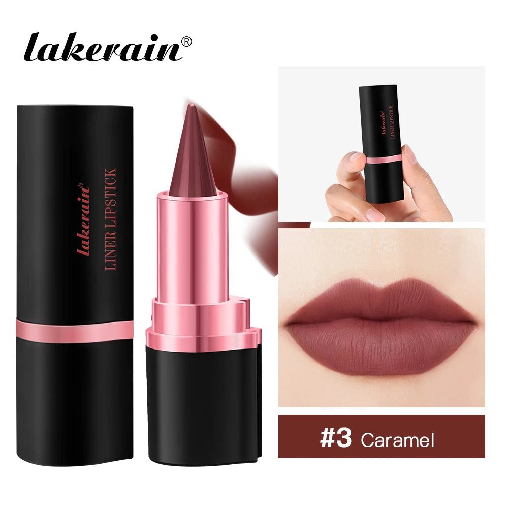 Dual Ended Lip Liner and Lipstick Long Lasting Matte Finish - 37