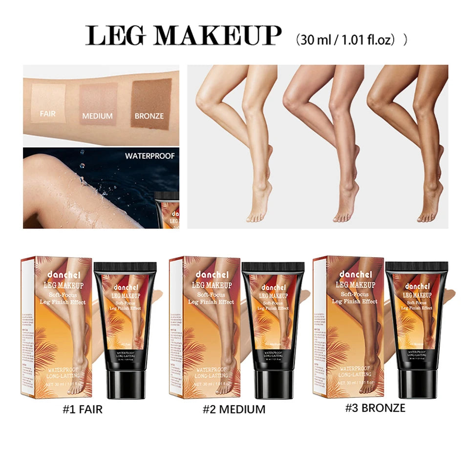 Body Foundation Leg Makeup Waterproof Concealer - 8