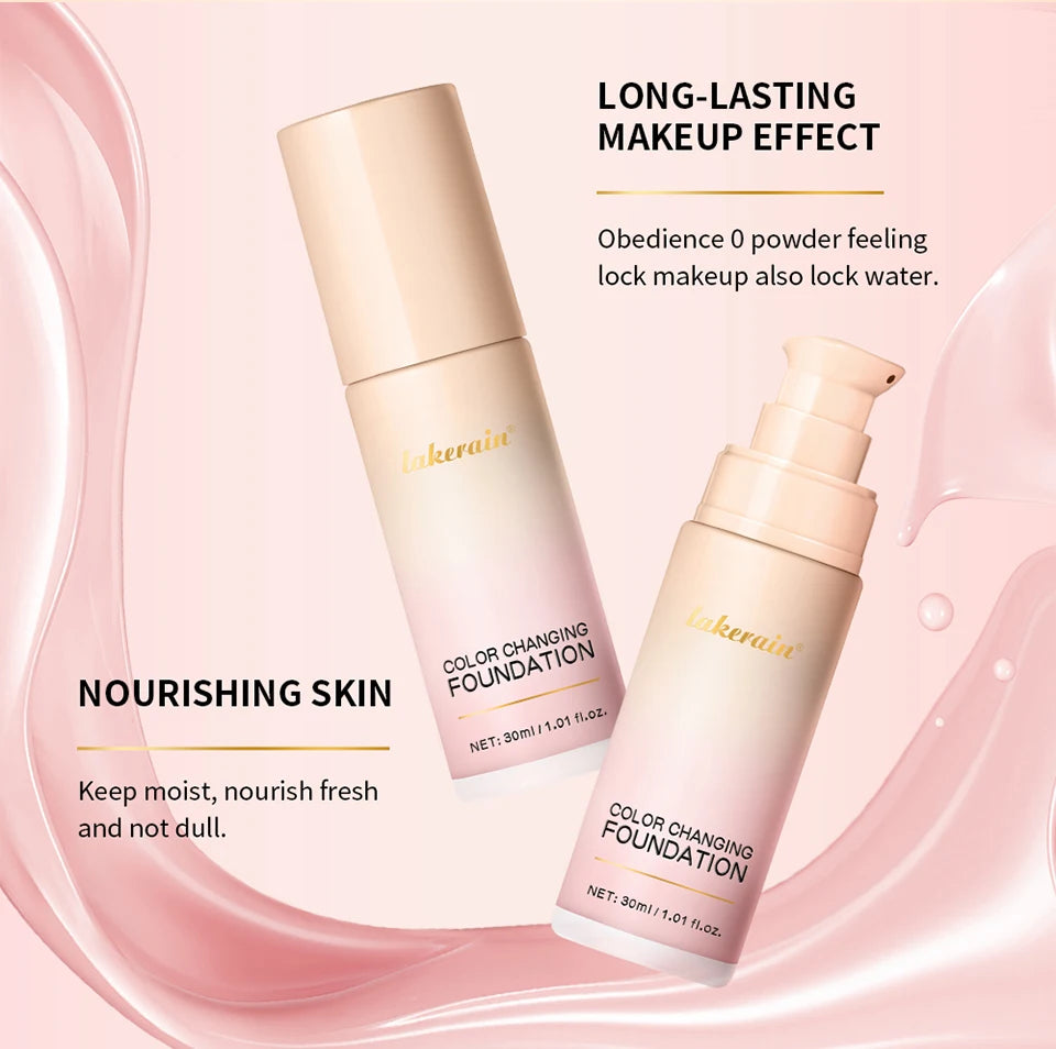 Color Changing Foundation for a Radiant Flawless Skin Finish - 12