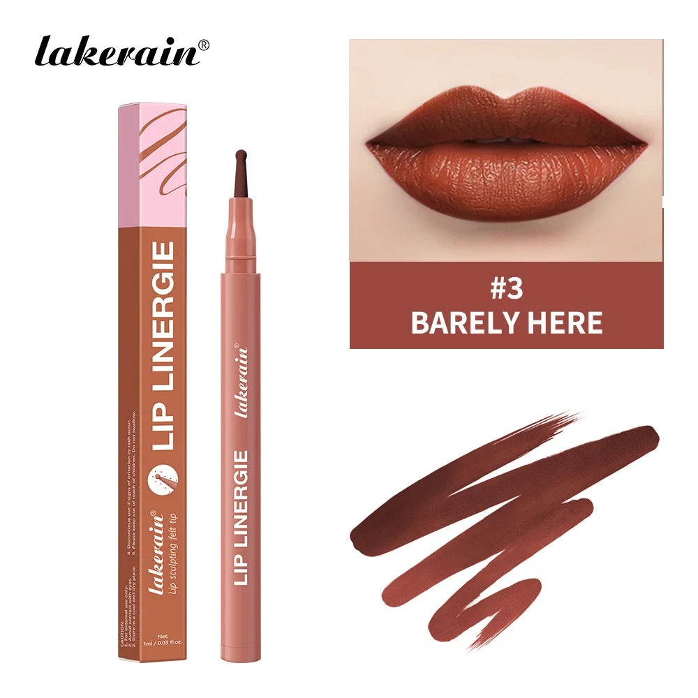 Lip Liner Pen with Precise Ballpoint Felt Tip - 36