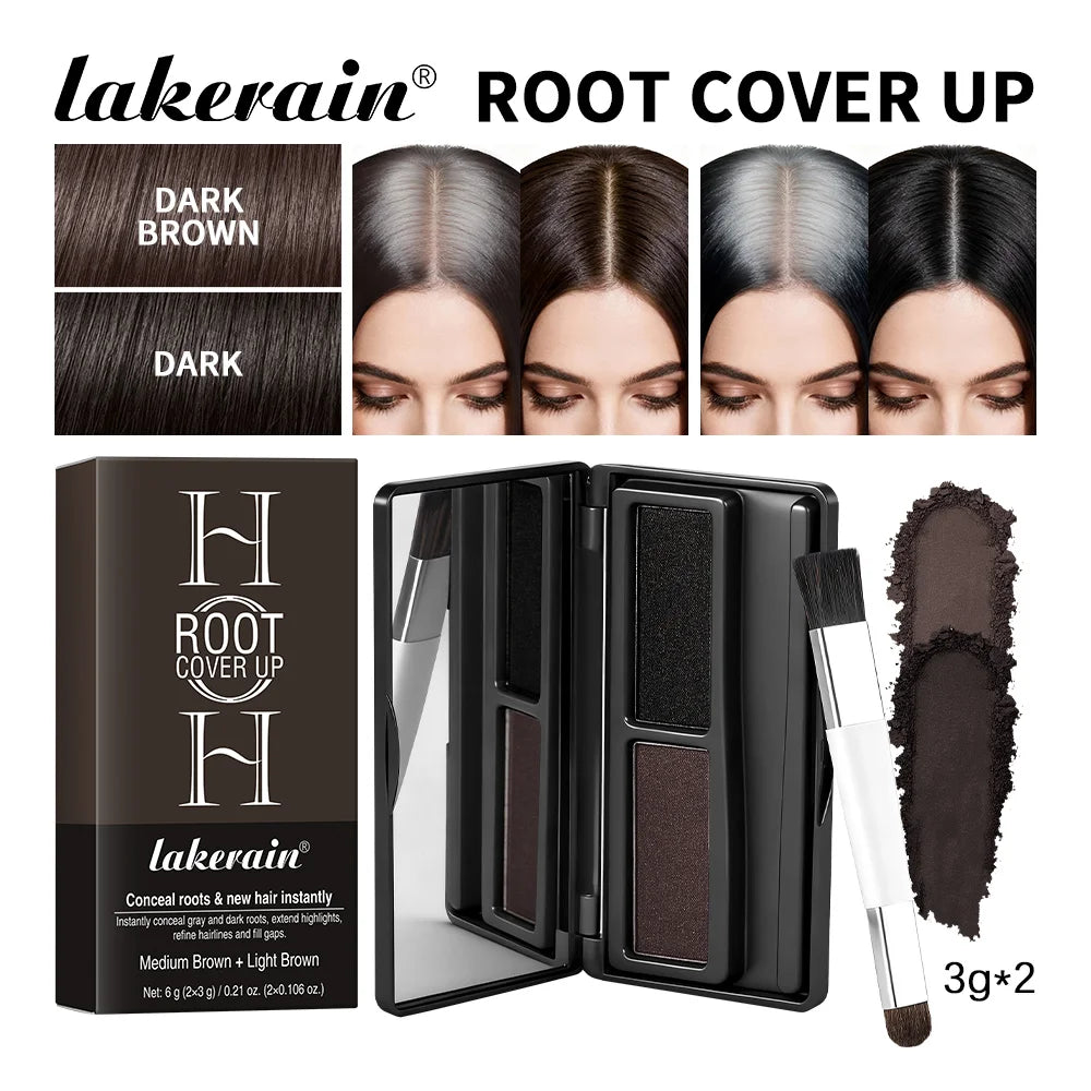 Hairline Shadow Powder for Natural Root and Gray Hair Coverage - 22