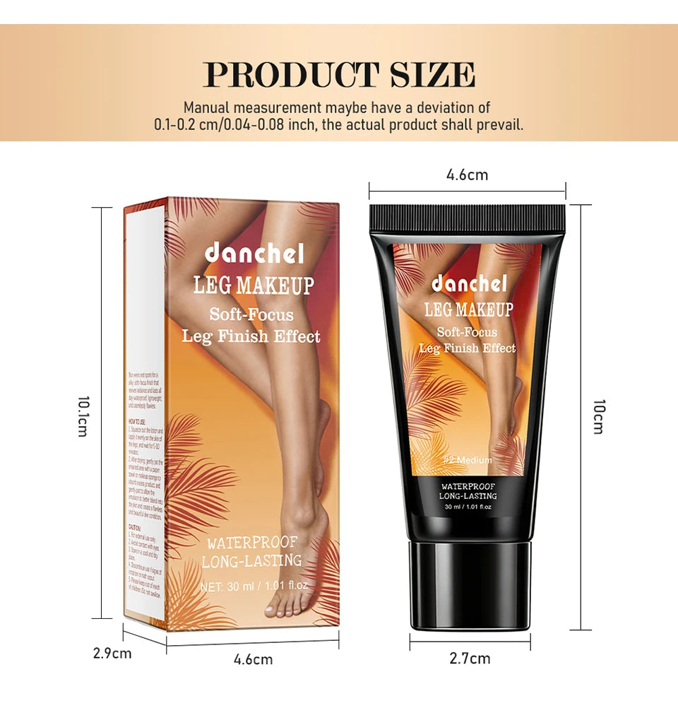 Body Foundation Leg Makeup Waterproof Concealer