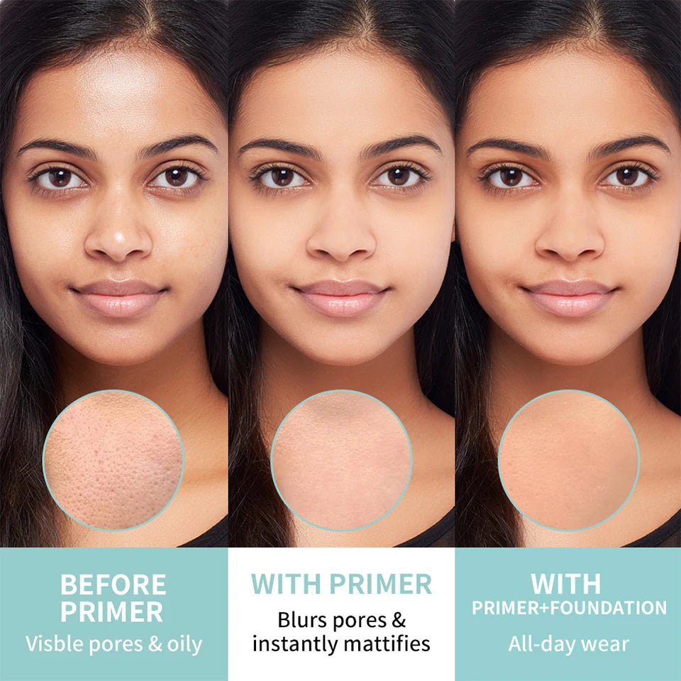 Pore Minimizing Makeup Primer for Long Lasting Matte Finish - 12