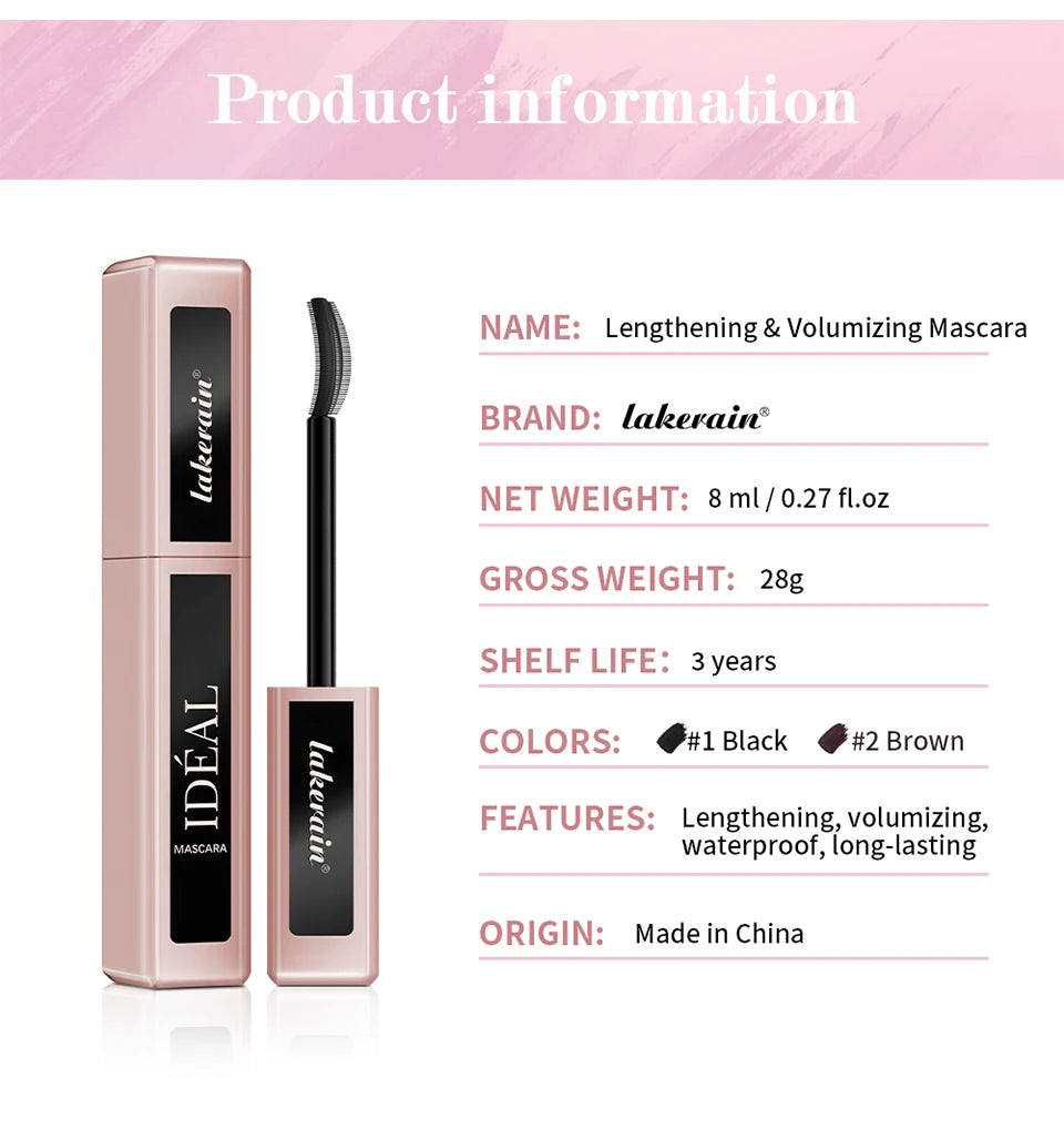 Lash Primer and Mascara Set for Volumizing and Lengthening Lashes - 34
