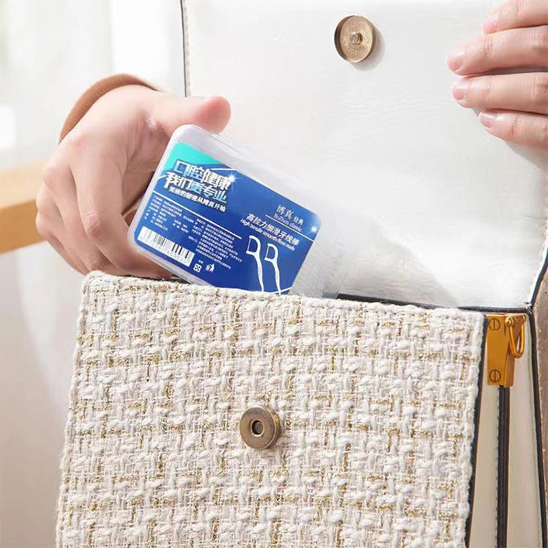 Portable Dental Floss Picks for Effective Daily Oral Cleaning