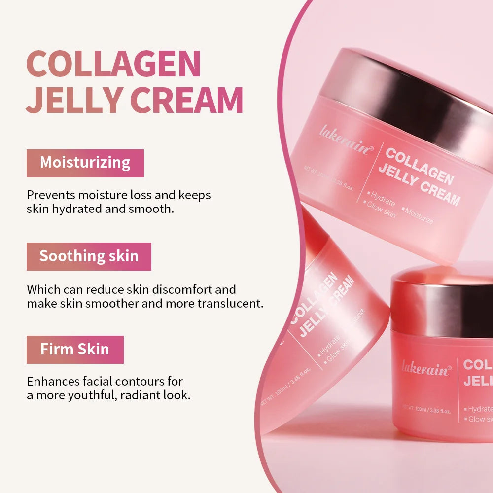 Collagen Jelly Face Cream for Deep Hydration - 4
