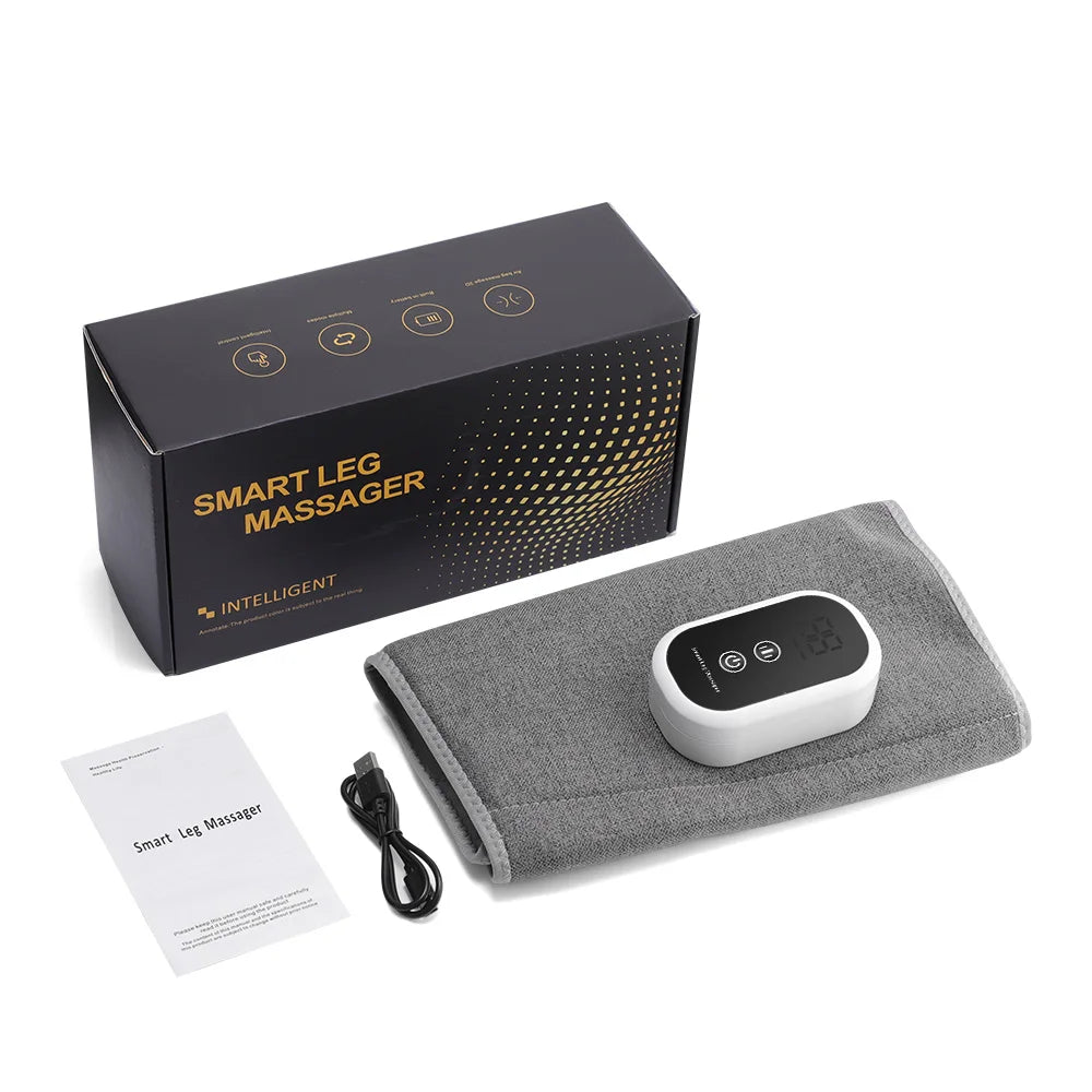 Wireless Air Compression Leg Massager with Adjustable Modes - 21