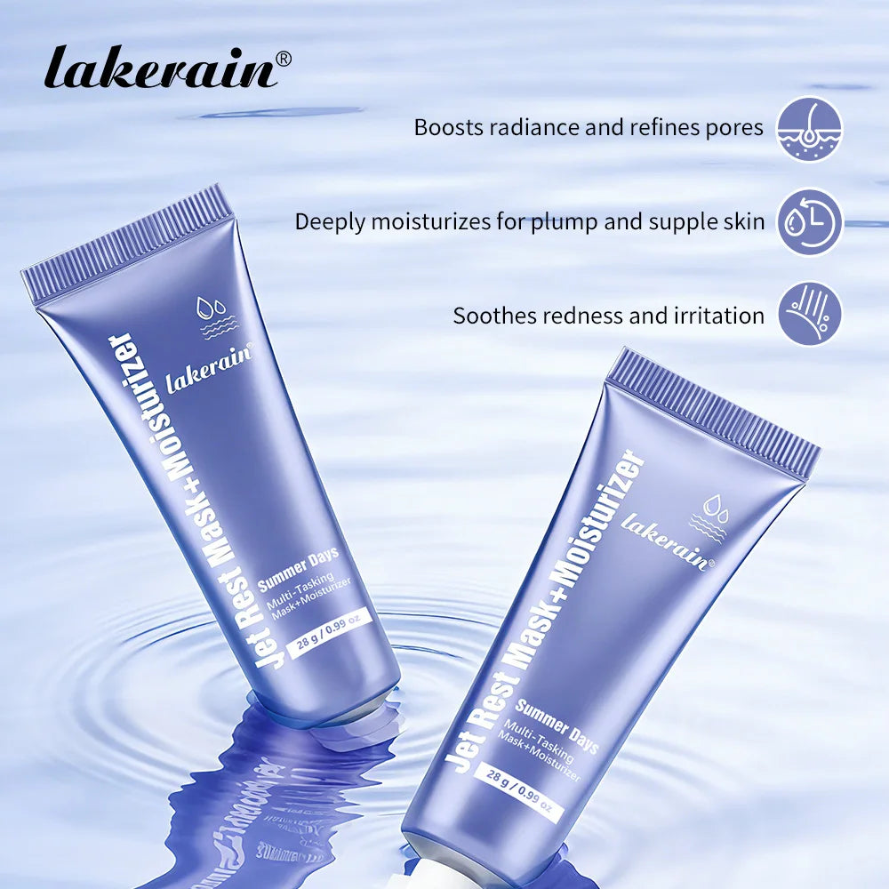 Jet Rest Mask and Moisturizer for Deep Hydration