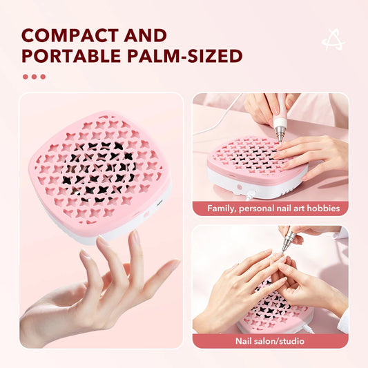 Brushless Nail Dust Collector with Powerful Suction