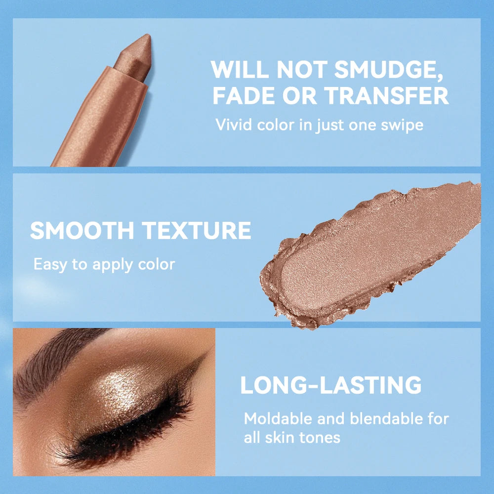 Eyeshadow Stick Long Lasting Smudge Proof Pencil - 4
