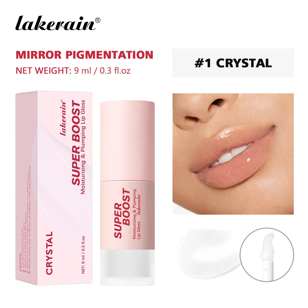 Plumping Lip Gloss with Mirror Shine Finish