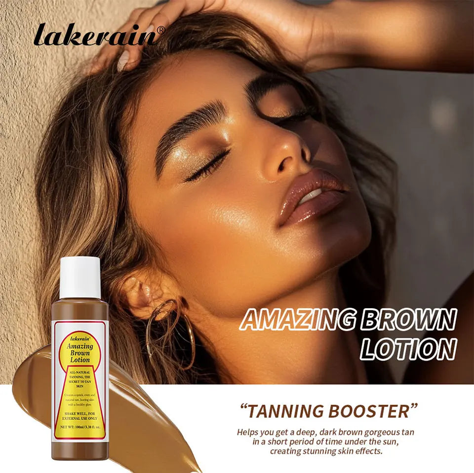 Amazing Brown Tanning Lotion for a Deep Natural Bronze Glow - 7