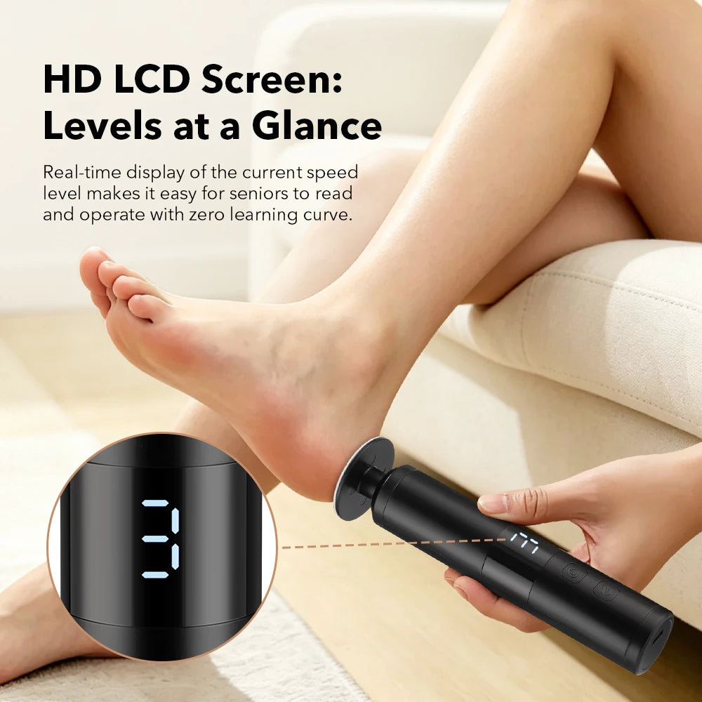 Electric Foot Callus Remover with Rechargeable Battery - 4