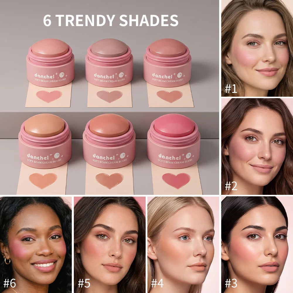 Soft Cream Blush Long Wearing Multi Use Makeup