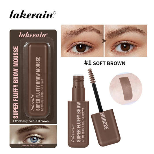 Volumizing Eyebrow Mousse for Natural Fluffy Brows