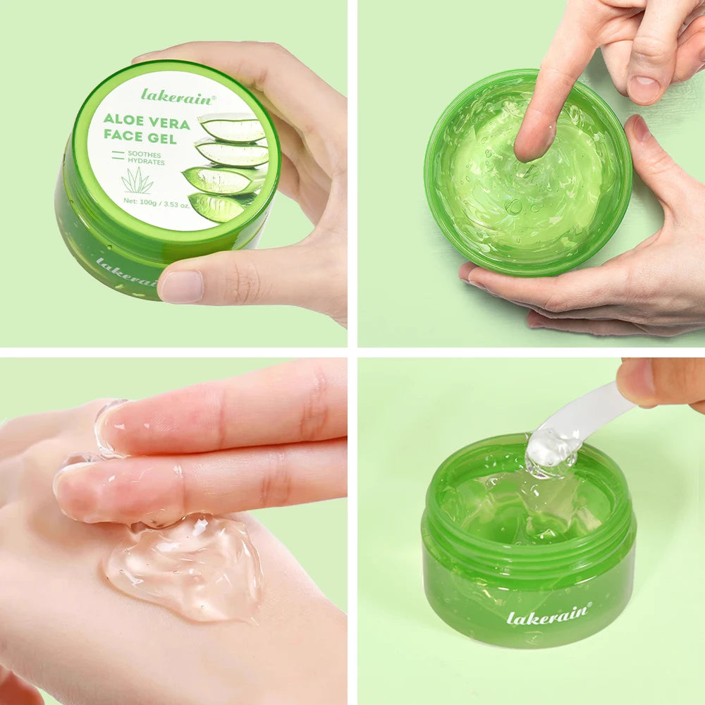Aloe Vera Face Gel for Deep Skin Hydration - 5