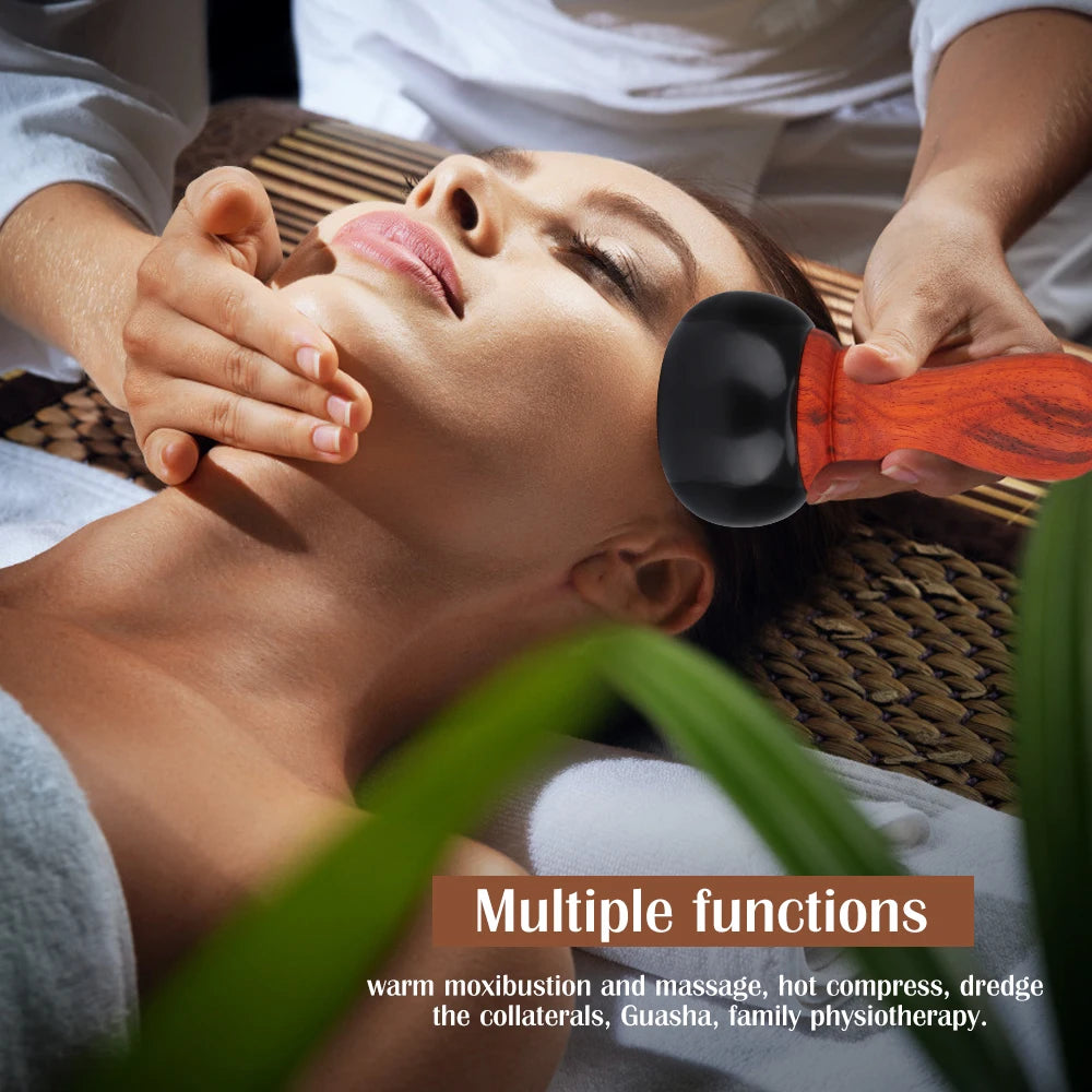 Electric Hot Stone Massager with Adjustable Heat Levels - 15