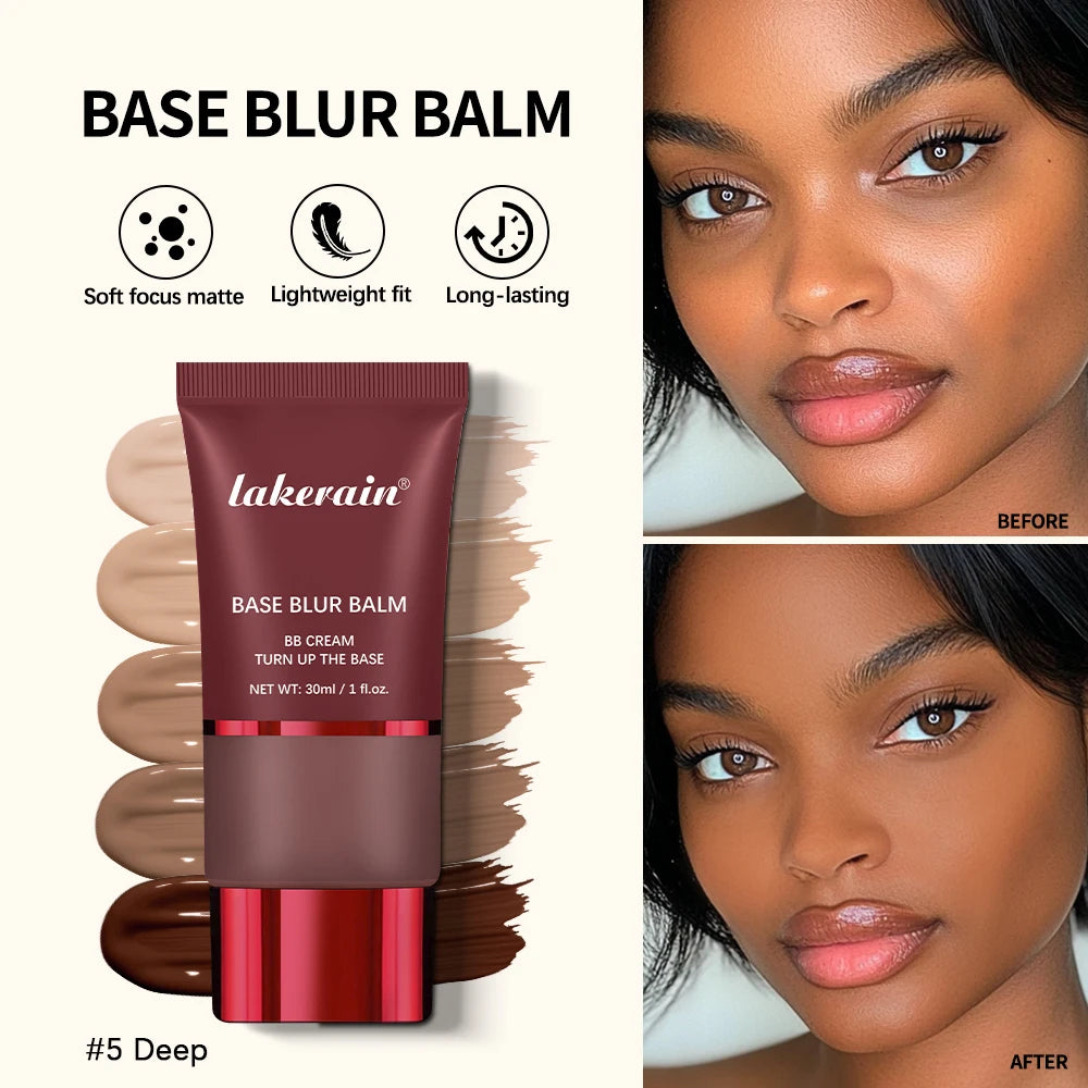 Liquid Foundation and Dual Brush Set for Smooth Matte Finish - 2