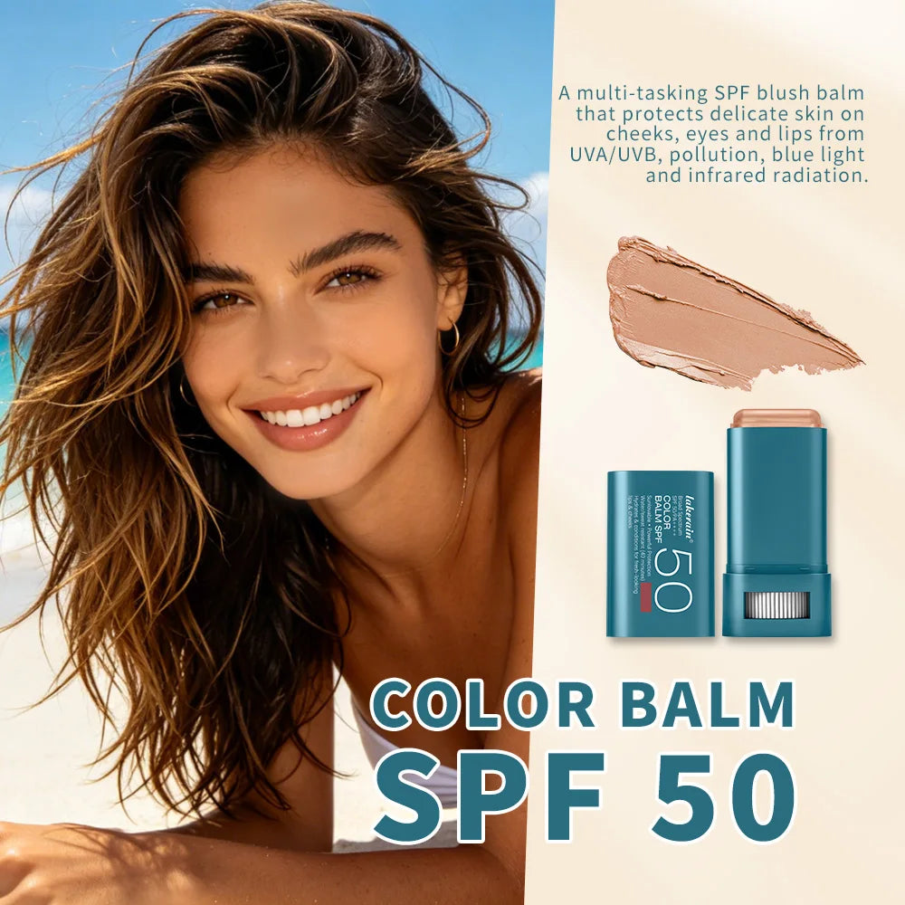 Color Balm SPF 50 Tinted Sunscreen Stick for Face - 2