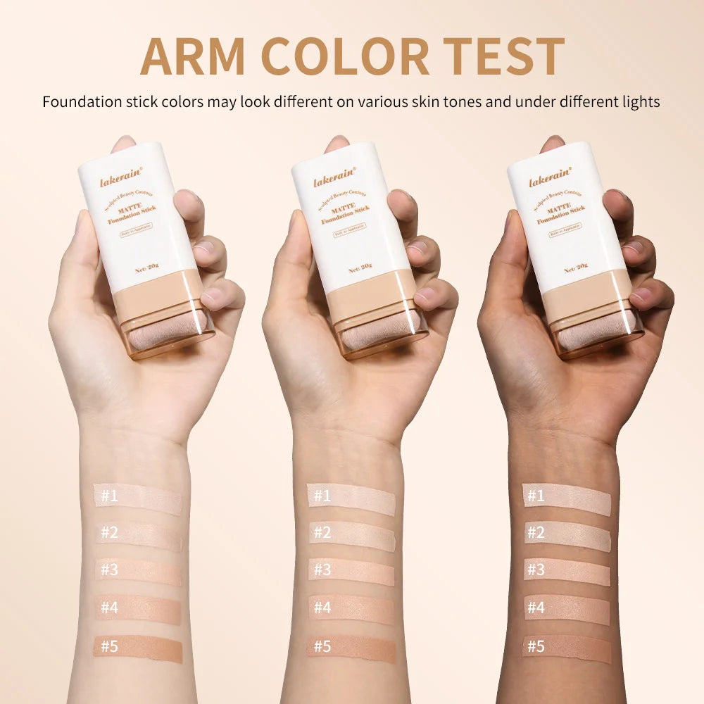 Matte Foundation Stick for Flawless Coverage