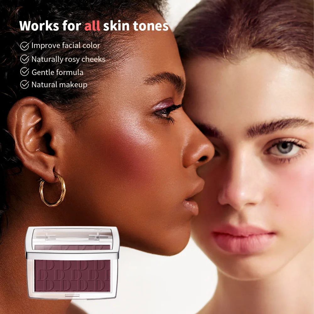 Embossed Blush Palette Natural Matte Finish