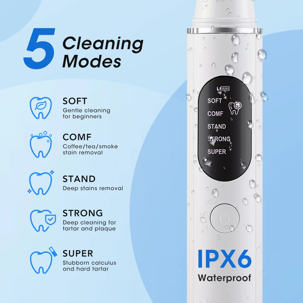 Ultrasonic Dental Scaler with Five Cleaning Modes - 9
