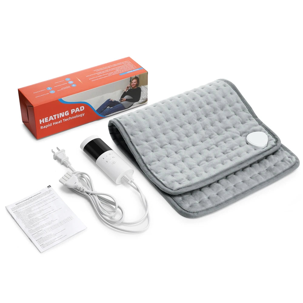 Electric Heating Pad with Adjustable Temperature Settings