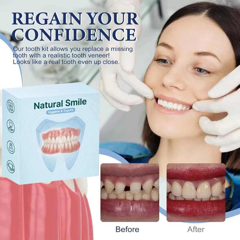 Silicone Cosmetic Dentures for a Natural Smile Enhancer - 7