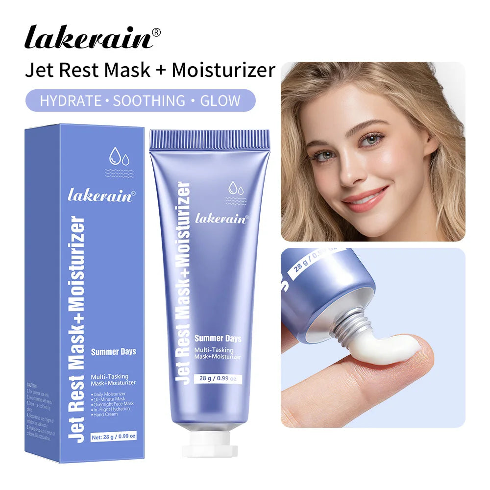 Jet Rest Mask and Moisturizer for Deep Hydration