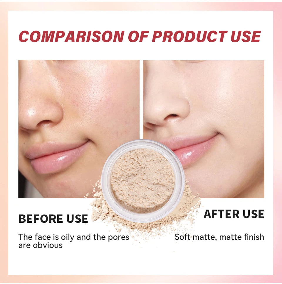 Setting Powder for Long Lasting Matte Finish