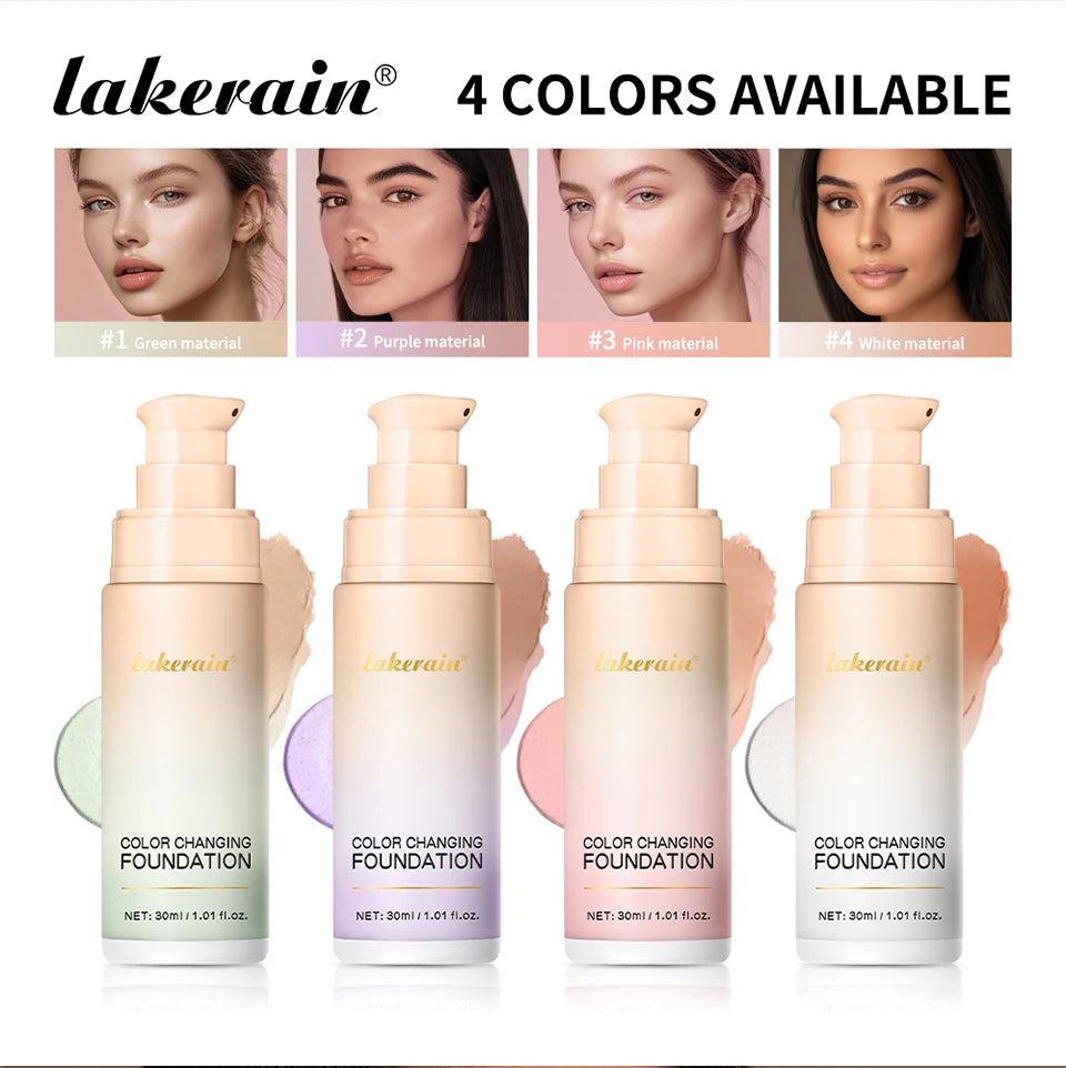 Color Changing Liquid Foundation for Radiant Skin - 8