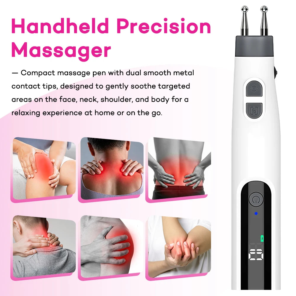 Handheld Precision Massage Pen with Digital Display - 2