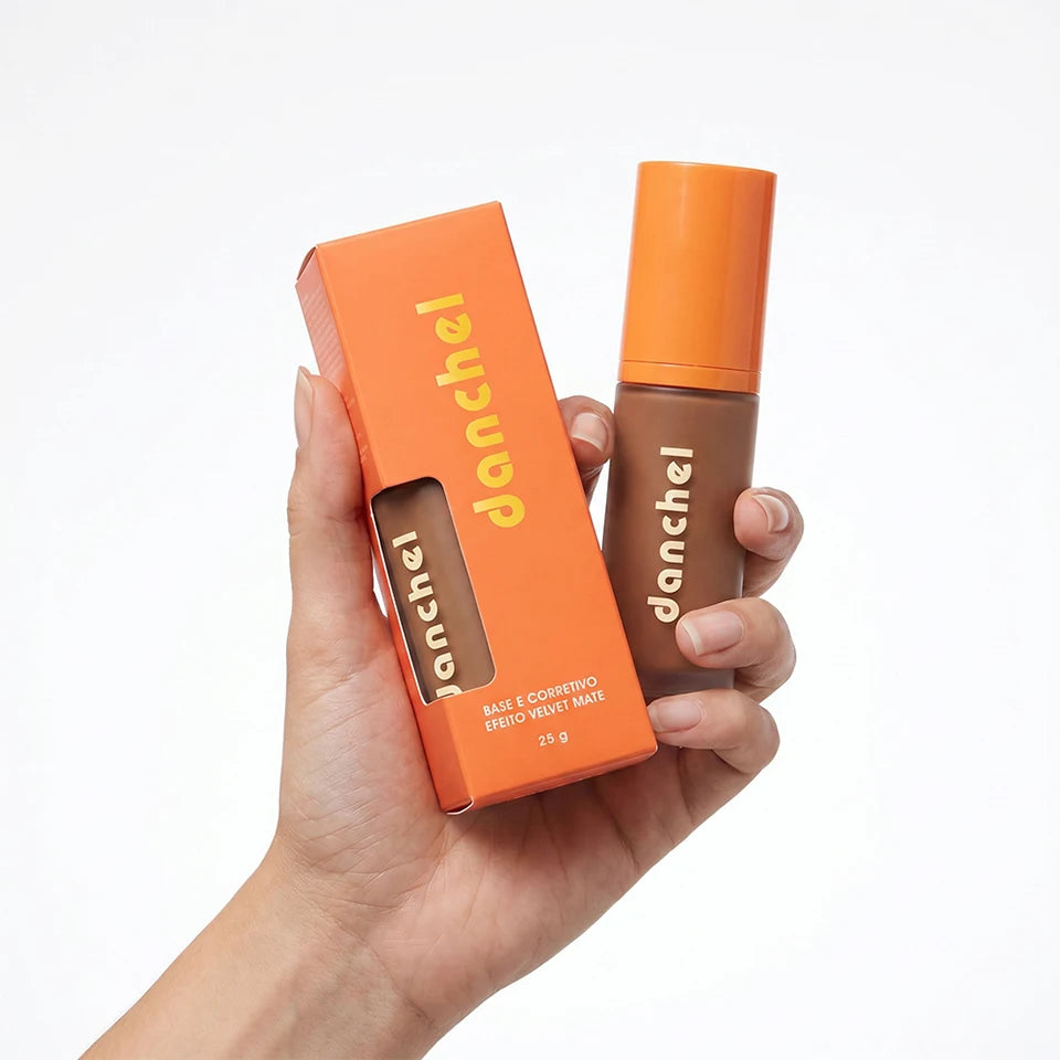 Liquid Foundation and Concealer for a Flawless Velvet Matte Finish - 16